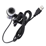 Maxbell 360° Rotation HD 12.0 MP USB Webcam Camera with Mic for PC Laptop Computer #1