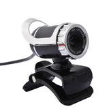 Maxbell USB 12 Megapixel HD Camera Web Cam Clip-on with MIC for  PC Laptop Silver