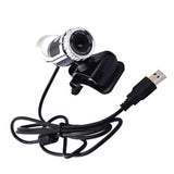 Maxbell USB 12 Megapixel HD Camera Web Cam Clip-on with MIC for  PC Laptop Silver