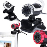 Maxbell USB 12 Megapixel HD Camera Web Cam Clip-on with MIC for  PC Laptop Silver