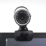 Maxbell USB 12 Megapixel HD Camera Web Cam Clip-on with MIC for  PC Laptop Silver