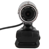 Maxbell USB 12 Megapixel HD Camera Web Cam Clip-on with MIC for  PC Laptop Silver