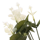 Maxbell 15 Heads Artificial Eucalyptus Leaves Simulation Flower Bouquet Decor