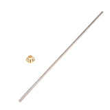 Maxbell 3D printer Lead Screw T-Shape Bar Shaft Dia 8mm + Brass Nut 400mm