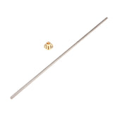 Maxbell 3D printer Lead Screw T-Shape Bar Shaft Dia 8mm + Brass Nut 400mm