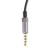 Maxbell 3.5mm Earphone Audio Cable with Micphone & Control for Shure Headphone SE215/315/535/846 ue900 Black