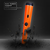 Maxbell Professional Metal Detector portable   + Holster Treasure Hunting Unearthing Tool Buzzer Vibration Automatic Tuning Orange