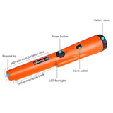 Maxbell Professional Metal Detector portable   + Holster Treasure Hunting Unearthing Tool Buzzer Vibration Automatic Tuning Orange