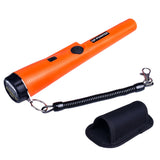 Maxbell Professional Metal Detector portable   + Holster Treasure Hunting Unearthing Tool Buzzer Vibration Automatic Tuning Orange