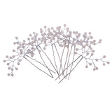 Maxbell 3/set Ladies Pearls Gypsophila Hair Pin Clip Wedding Prom Hair Accessories