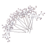 Maxbell 3/set Ladies Pearls Gypsophila Hair Pin Clip Wedding Prom Hair Accessories