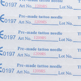 Maxbell 50 Pieces Disposable Sterile Tattoo Needle Assorted 10 Sizes Mixed 3RL 5RL 7RL 9RL 5RS 7RS 5M1 7M1 9M1 9RM