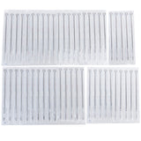 Maxbell 50 Pieces Disposable Sterile Tattoo Needle Assorted 10 Sizes Mixed 3RL 5RL 7RL 9RL 5RS 7RS 5M1 7M1 9M1 9RM