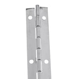 Maxbell High Polished 304 Stainless Steel Continuous/Piano Hinge Strap for Marine Boat Yacht Hatch Door Cabin
