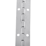 Maxbell High Polished 304 Stainless Steel Continuous/Piano Hinge Strap for Marine Boat Yacht Hatch Door Cabin