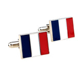 Maxbell Upscale Hot French Flag Shirt Cufflinks Luxury Cuff Links for Men's Wedding