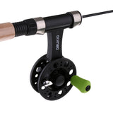 Maxbell Lightweiht Ice Fishing Combo 60cm Telescopic Portable Ice Fishing Rod Reel Set Fish Tackle Pole Mini Rods