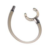 Maxbell Clamp Earhook Loop Clip Earloops Replacement for Samsung iPhone Plantronics Bluetooth Headset 10mm Grey