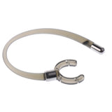 Maxbell Clamp Earhook Loop Clip Earloops Replacement for Samsung iPhone Plantronics Bluetooth Headset 10mm Grey