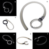 Maxbell Clamp Earhook Loop Clip Earloops Replacement for Samsung iPhone Plantronics Bluetooth Headset 10mm Grey