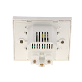 Maxbell 2 USB Port Receptacles with USB Port + Standard Plug 86 Wall Outlet Socket Flame Retardant