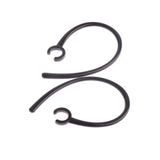 Maxbell 10 Bluetooth Clamp Ear Hooks Loops Clips Replacement for Plantronics iPhone 5.6mm Black