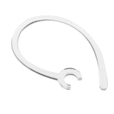 Maxbell 10 Pcs Replacement Spare Ear Hook Loop Earloop Clip for Bluetooth Headset 5.6mm Clear