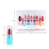 Maxbell 5pcs Mini Lipsticks Comestic Set Lip Stick Lip Gloss Makeup Long Lasting for Women