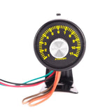 Maxbell 11000 Red LED Adjust Adjustable Tachometer RPM Tacho Gauge Shift Light