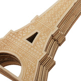 Maxbell 10/set Wooden Eiffel Tower Bookmark Wood Hanging Tags with Strings Embellishment DIY