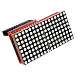 Maxbell 1 piece 8x8 Red LED Display Dot Matrix Module MCU Control LED DIY Kits Drive Module