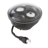 Maxbell 5-3/4in Motorcycle 40W LED Black Daymaker Headlight for Harley Motorcycle