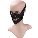 Maxbell Halloween Steampunk Half Face Mask Gothic Mask Cosplay Fancy Dust Protective