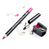 Maxbell Set of 12 Colors Cosmetic Professional Contour Lipstick Waterproof Lip Liner Soft Smooth Pencil Makeup