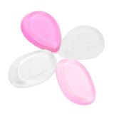 Maxbell 4 Pieces Silicone Makeup Blender Sponge Puffs for Liquid Foundation Concealer Bronzer Cream Powder Blusher Comestic Tools