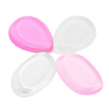 Maxbell 4 Pieces Silicone Makeup Blender Sponge Puffs for Liquid Foundation Concealer Bronzer Cream Powder Blusher Comestic Tools