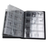 Maxbell Fashion Money Penny Pockets 120 Coin Holders Collection Storage Album Book