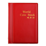 Maxbell Fashion Money Penny Pockets 120 Coin Holders Collection Storage Album Book