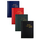 Maxbell Fashion Money Penny Pockets 120 Coin Holders Collection Storage Album Book