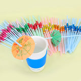 Maxbell Striped Drinking Straw For Party Dates After Swimming Break Special Occasions Pack Of 50PCS Random