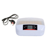 Maxbell New Automatic Clear Digital Chicken Duck Bird 32 Eggs Incubator Hatcher Househould UK Plug 220V