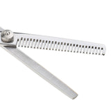 Maxbell Professional 6.0'' Silver Hair Cutting Shears/Scissors and Barber Thinning/Texturizing Set with Black Storage Case