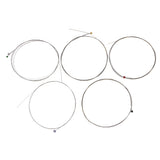 Maxbell 6 pieces Nickel Electric Guitar Strings String Set Back-up Guitar Accessories Silver 009-042