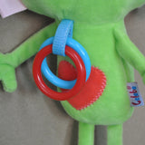 Maxbell Cute Plush Baby Frog Rattles Bed Stroller Music Hanging Bell Teething Ring Toys Hand Eye Coordination