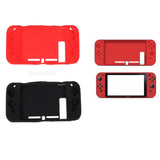 Maxbell Anti-Slip Soft Silicone Case Silicone Cover Skin for Nintendo Switch  Red