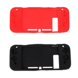 Maxbell Anti-Slip Soft Silicone Case Silicone Cover Skin for Nintendo Switch  Red