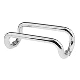 Maxbell 1 Pair High Quality 304 Stainless Steel Rust Proof Glass Door Pull Handle for Shower Bathroom 10.8 inches