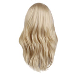 Maxbell Natural Shaggy Glamorous Medium Long Curly Light Blond with Free Wig Cap for Women Ladies