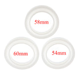 Maxbell 3 Piece Silicone Round Mold for Bracelet Jewelry Making Crafts Supplies