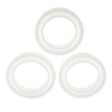 Maxbell 3 Piece Silicone Round Mold for Bracelet Jewelry Making Crafts Supplies